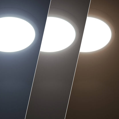 Plafón LED 18W Circular Aluminio Ø210 mm Slim CCT Seleccionable Galán SwitchDimm