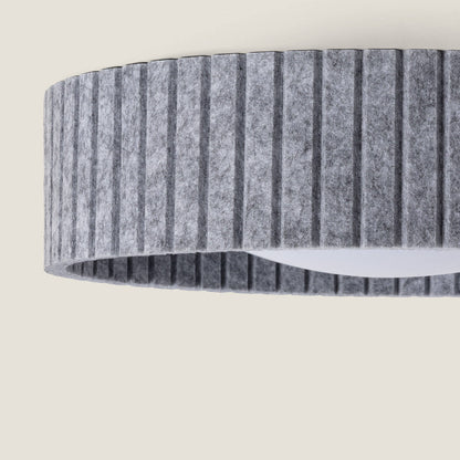 Plafón LED Acústico 18W Circular Fieltro Ø400 mm CCT Seleccionable Kaptyn