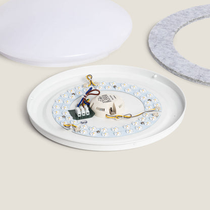 Plafón LED Acústico 18W Circular Fieltro Ø460 mm CCT Seleccionable Lezhan