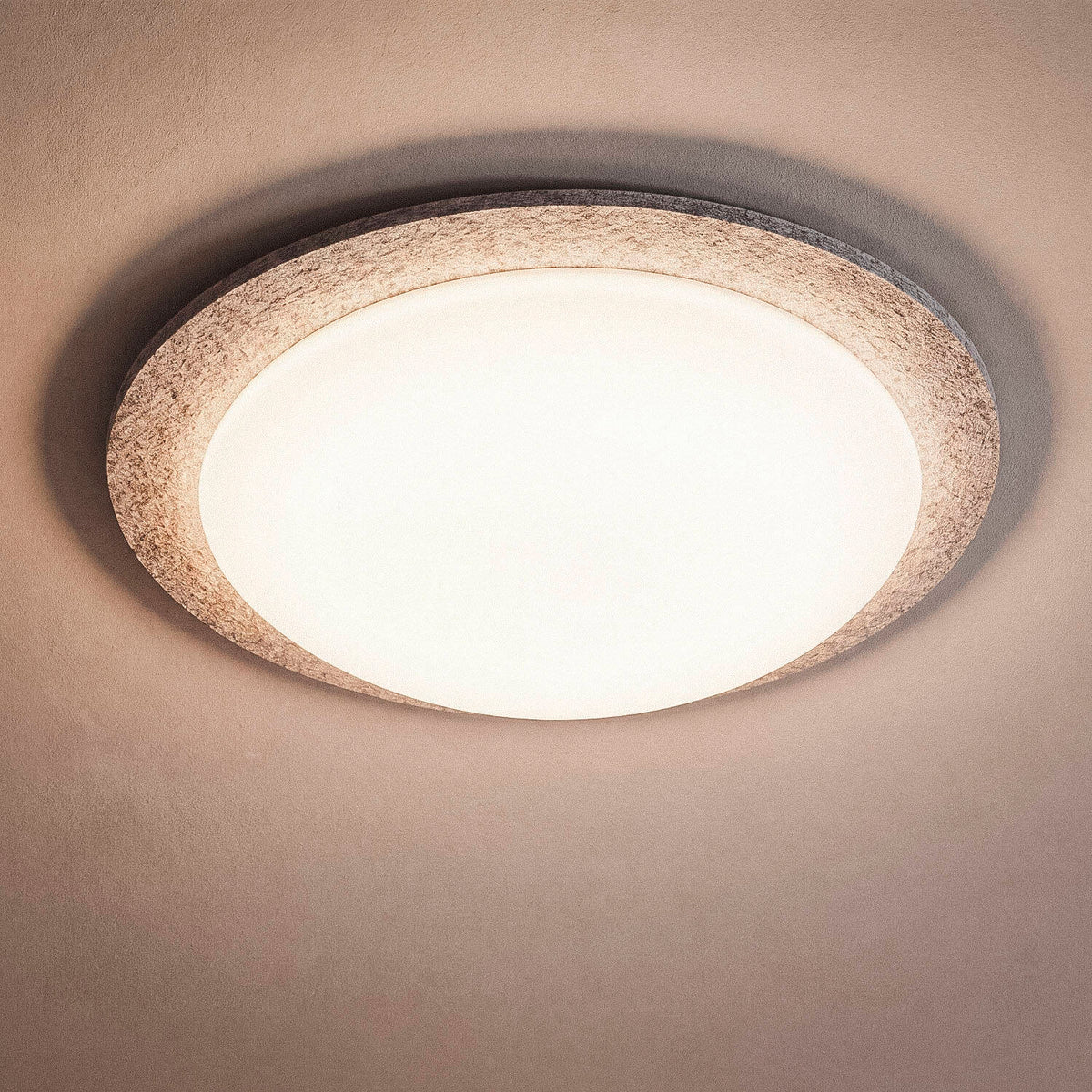 Plafón LED Acústico 18W Circular Fieltro Ø460 mm CCT Seleccionable Lezhan