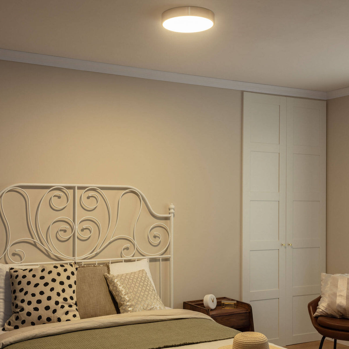 Plafón LED 18W Circular Metal Ø300 mm CCT Seleccionable Haydn