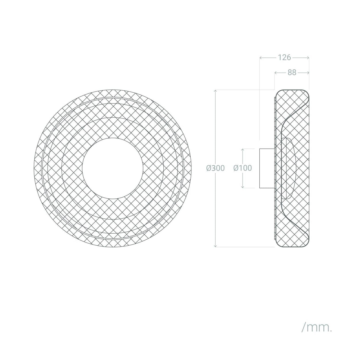 Plafón LED 18W Metal CCT Seleccionable Zeiryn