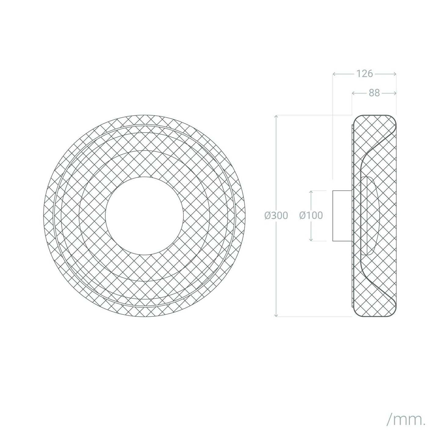 Plafón LED 18W Metal CCT Seleccionable Zeiryn