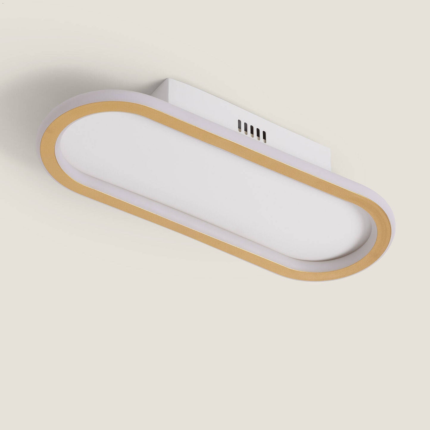 Plafón LED 20W Aluminio Gold Renoir