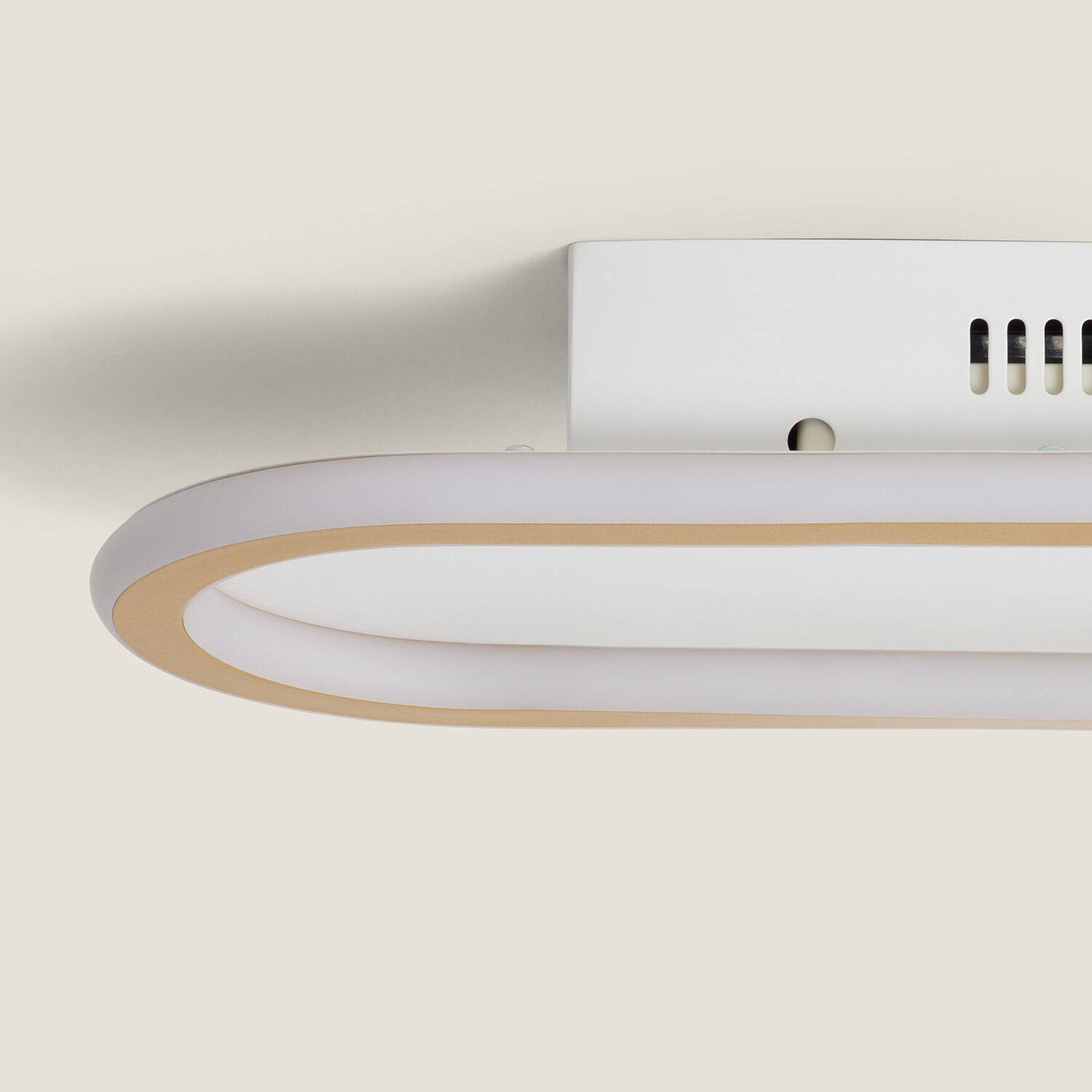 Plafón LED 20W Aluminio Gold Renoir