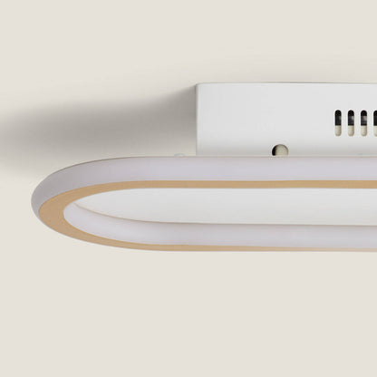 Plafón LED 20W Aluminio Gold Renoir