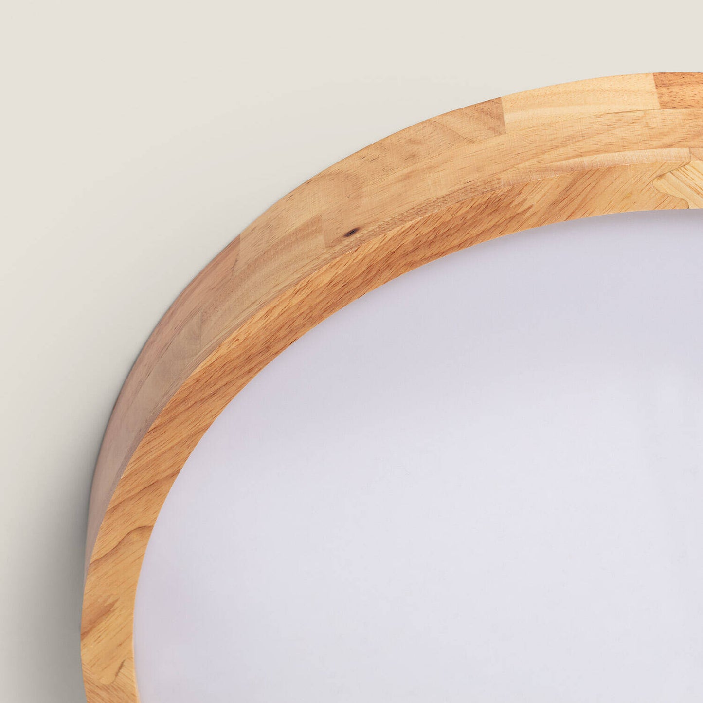 Plafón LED 20W Circular Madera Ø400 mm CCT Seleccionable Kayu
