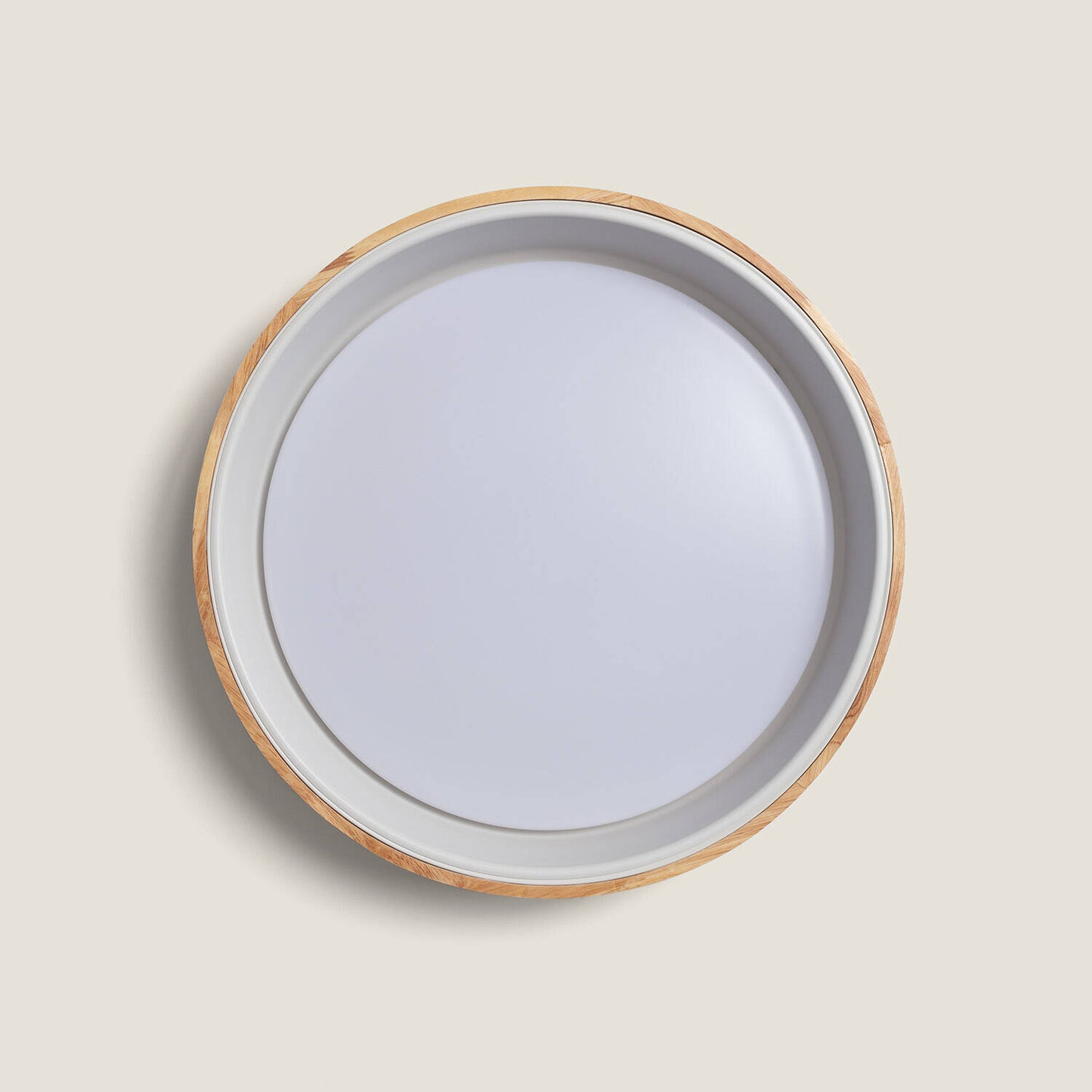 Plafón LED 20W Circular Madera y Aluminio Ø470 mm CCT Seleccionable Dari