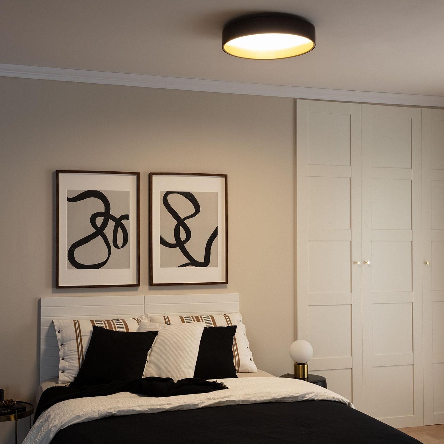 Plafón LED 20W Circular Metal Ø450 mm CCT Seleccionable Broadway