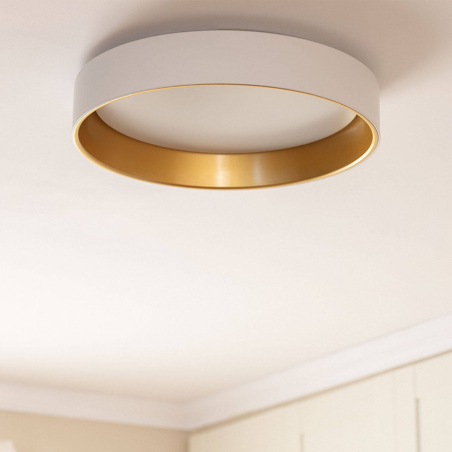 Plafón LED 20W Circular Metal Ø450 mm CCT Seleccionable Broadway