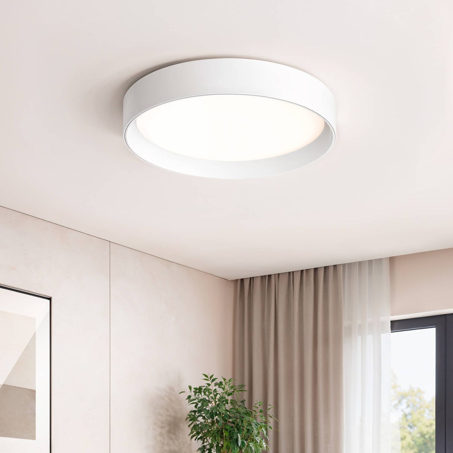 Plafón LED 20W Circular Metal Ø450 mm CCT Seleccionable Broadway