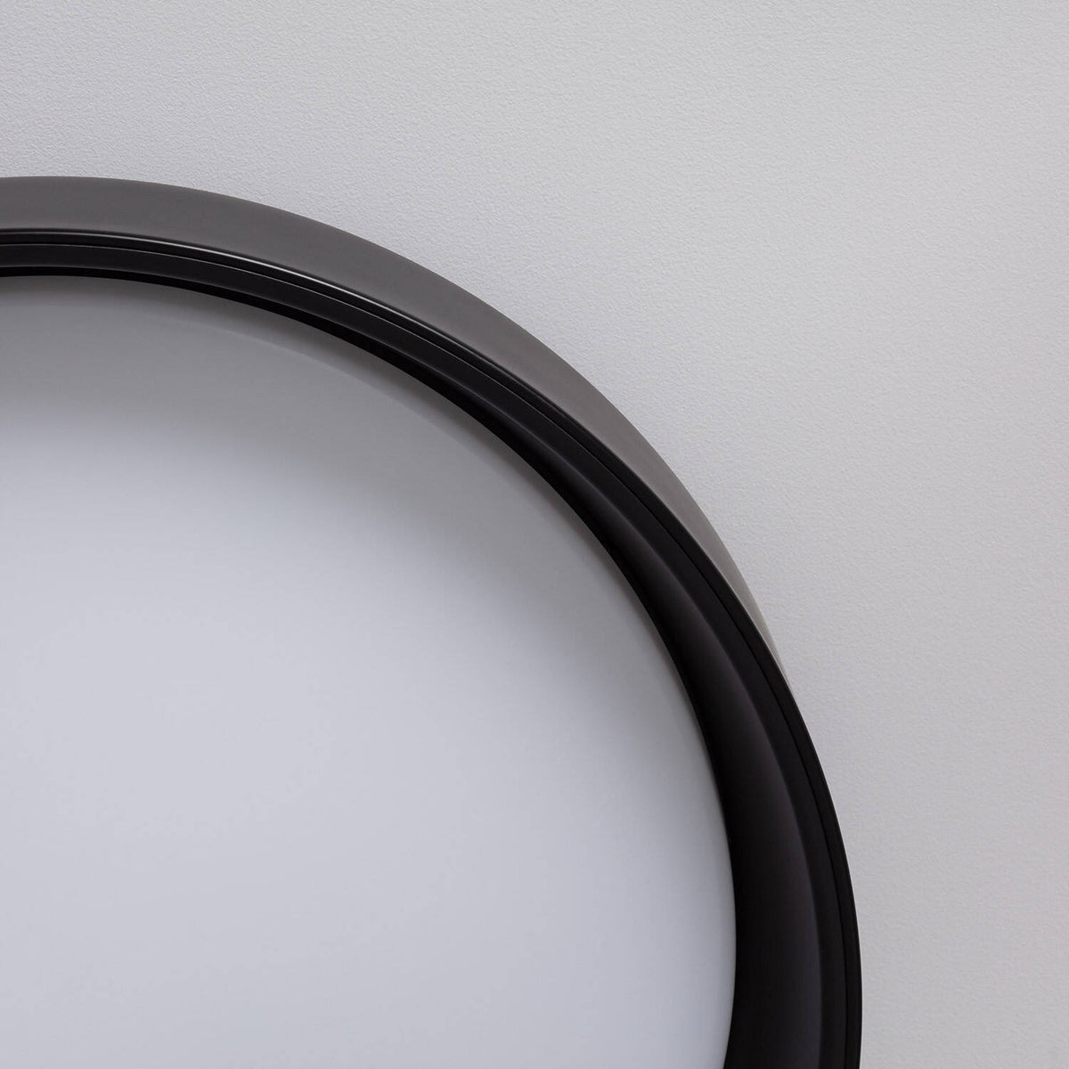 Plafón LED 20W Circular Metal Ø450 mm Negro Design