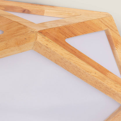 Plafón LED 20W Madera CCT Seleccionable Altigen