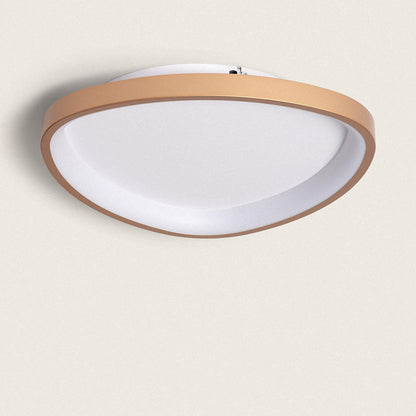 Plafón LED 20W Ovalado Aluminio Ø420 mm CCT Seleccionable Owen