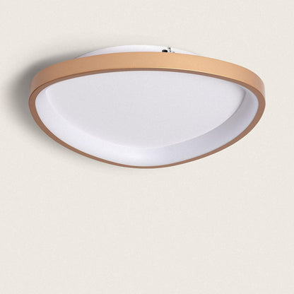 Plafón LED 20W Ovalado Aluminio Ø420 mm CCT Seleccionable Owen