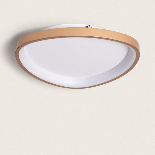 Plafón LED 20W Ovalado Aluminio Ø420 mm CCT Seleccionable Owen