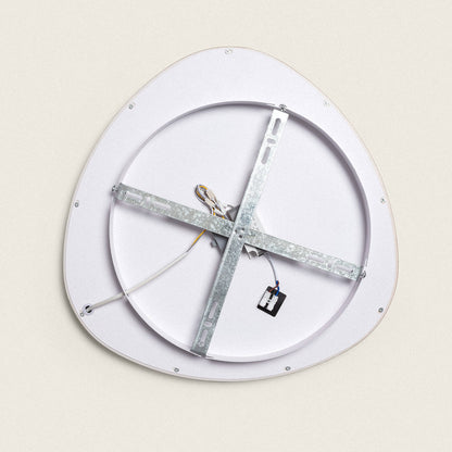 Plafón LED 20W Ovalado Aluminio Ø420 mm CCT Seleccionable Owen