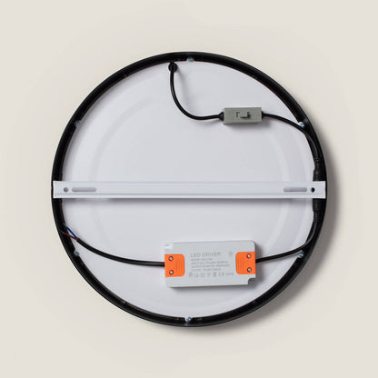 Plafón LED 24W Circular Aluminio Ø280 mm Slim CCT Seleccionable Galán SwitchDimm