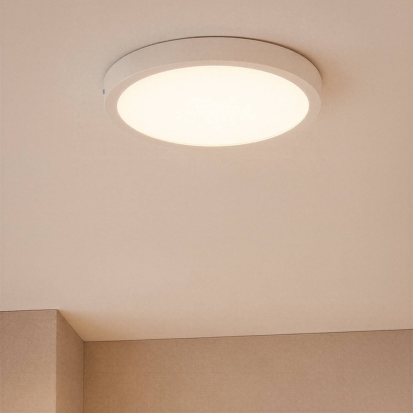 Plafón LED 24W Circular Aluminio Ø280 mm Slim CCT Seleccionable Galán SwitchDimm