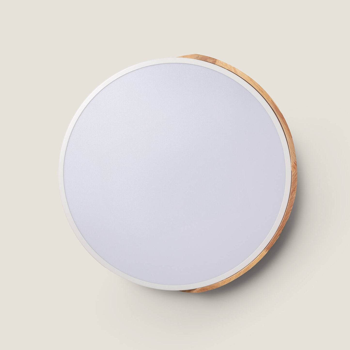 Plafón LED 24W Circular Madera y Aluminio Ø418 mm CCT Seleccionable Semi-Dari