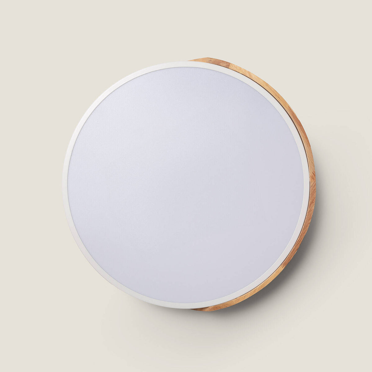 Plafón LED 24W Circular Madera y Aluminio Ø418 mm CCT Seleccionable Semi-Dari