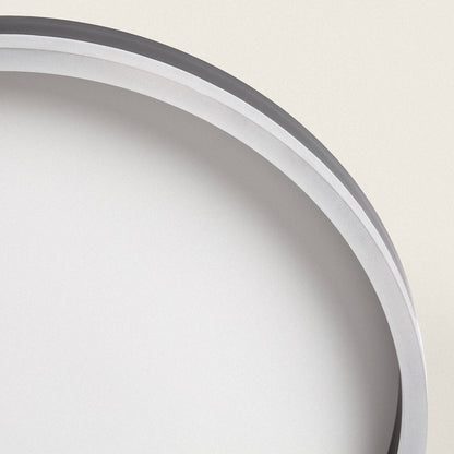 Plafón LED 24W Circular Metal CCT Seleccionable Zuse