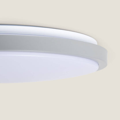 Plafón LED 24W Circular Metal Ø500 mm CCT Seleccionable Bari