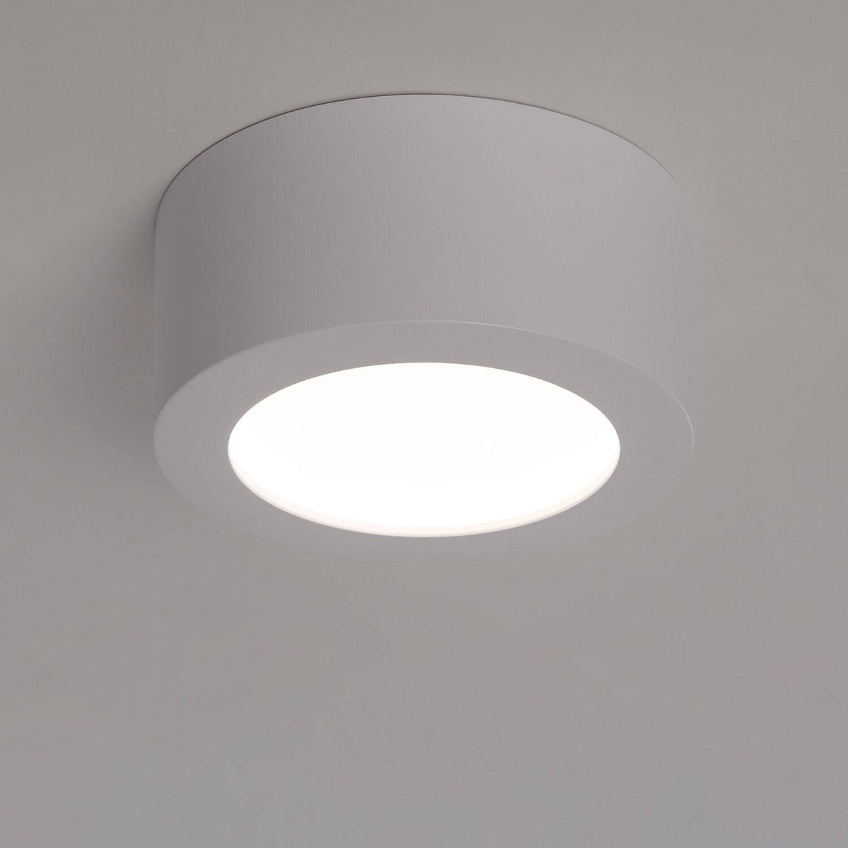 Plafón LED 24W Circular Aluminio Luz Indirecta Ø175 mm Tokkai