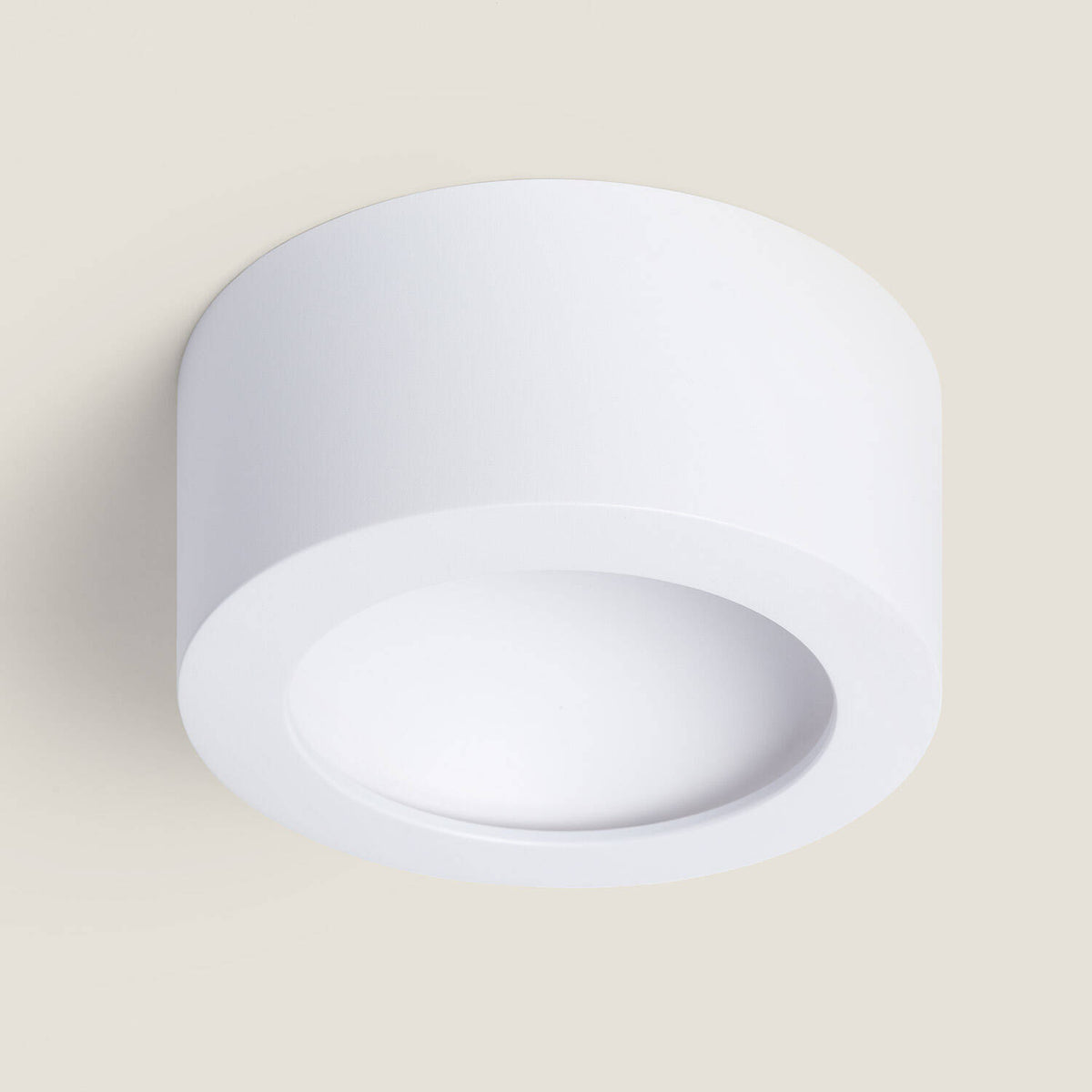 Plafón LED 24W Circular Aluminio Luz Indirecta Ø175 mm Tokkai