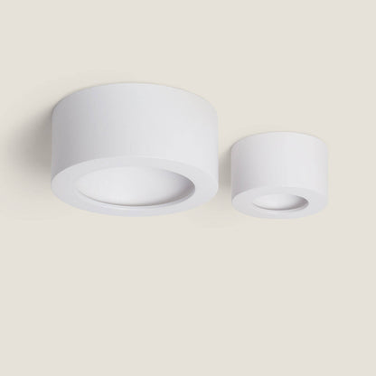 Plafón LED 24W Circular Aluminio Luz Indirecta Ø175 mm Tokkai