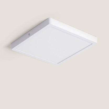 Plafón LED 24W Cuadrado Aluminio 280x280 mm Slim CCT Seleccionable Galán SwitchDimm