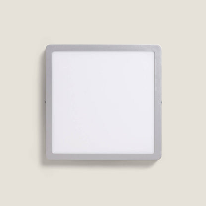 Plafón LED 24W Cuadrado Aluminio 280x280 mm Slim CCT Seleccionable Galán SwitchDimm