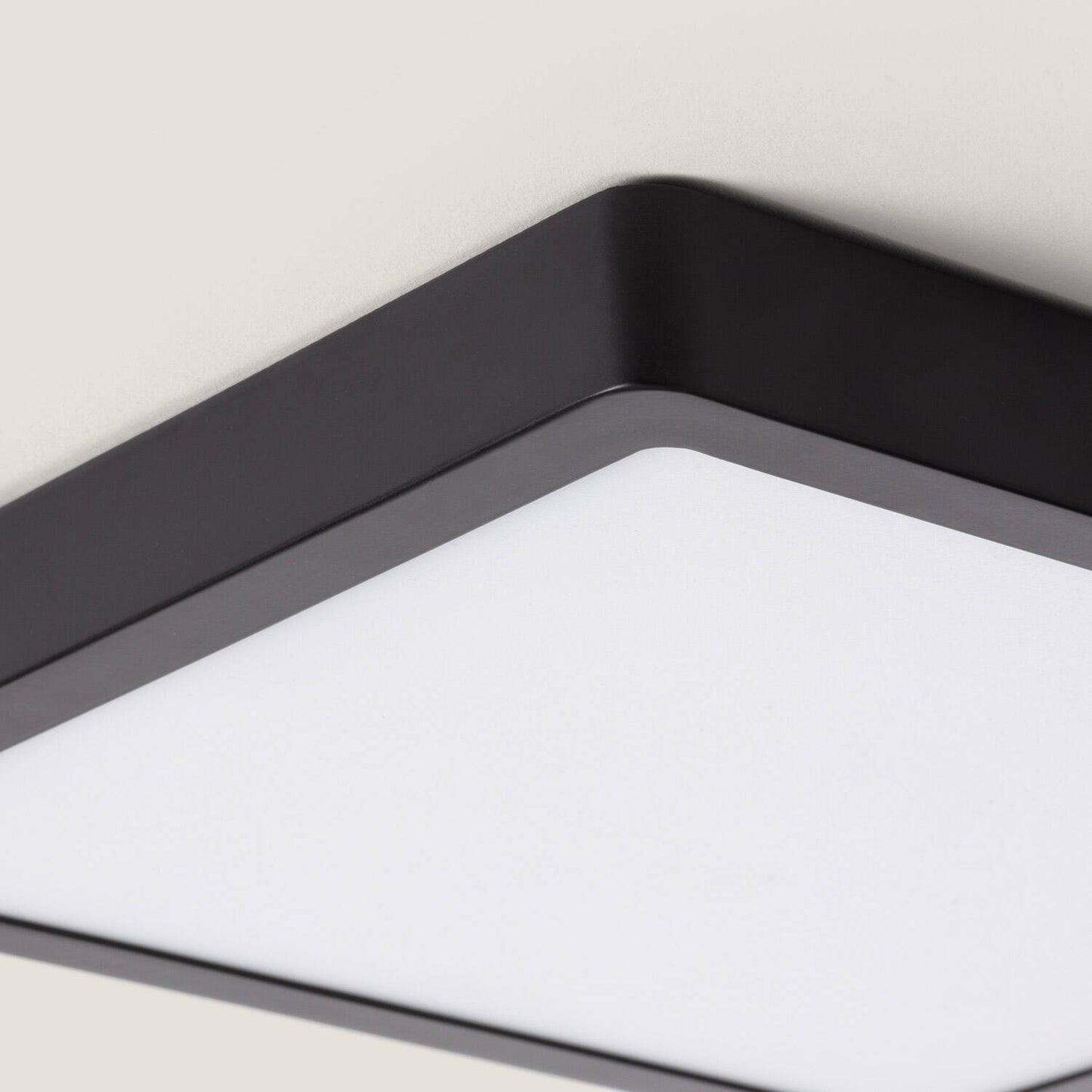 Plafón LED 24W Cuadrado Aluminio 280x280 mm Slim CCT Seleccionable Galán SwitchDimm