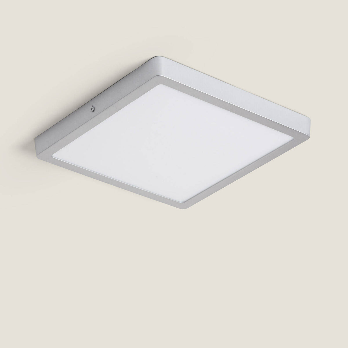 Plafón LED 24W Cuadrado Aluminio 280x280 mm Slim CCT Seleccionable Galán SwitchDimm