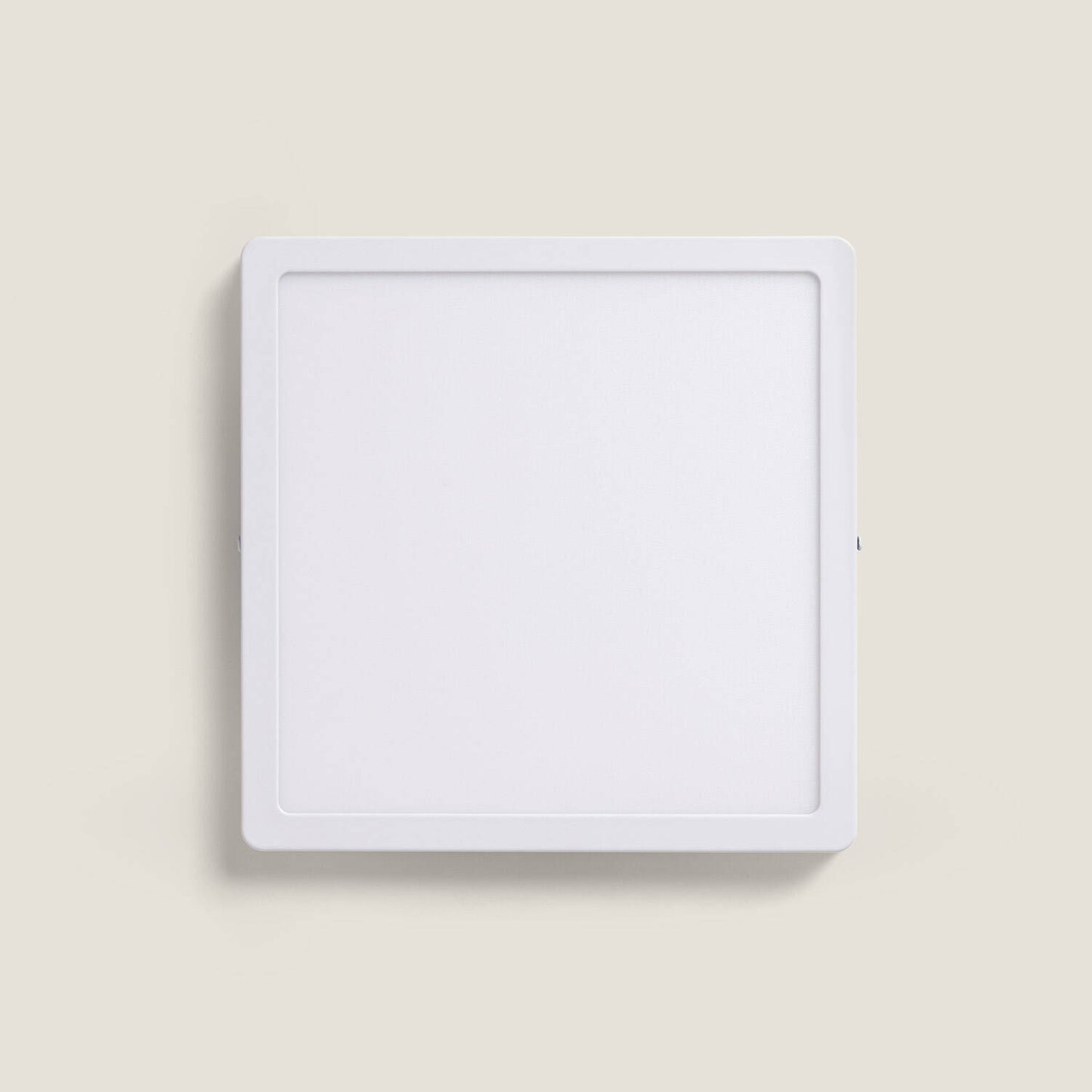 Plafón LED 24W Cuadrado Aluminio 280x280 mm Slim CCT Seleccionable Galán SwitchDimm