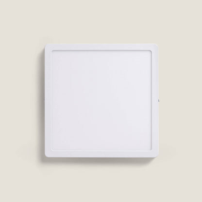 Plafón LED 24W Cuadrado Aluminio 280x280 mm Slim CCT Seleccionable Galán SwitchDimm