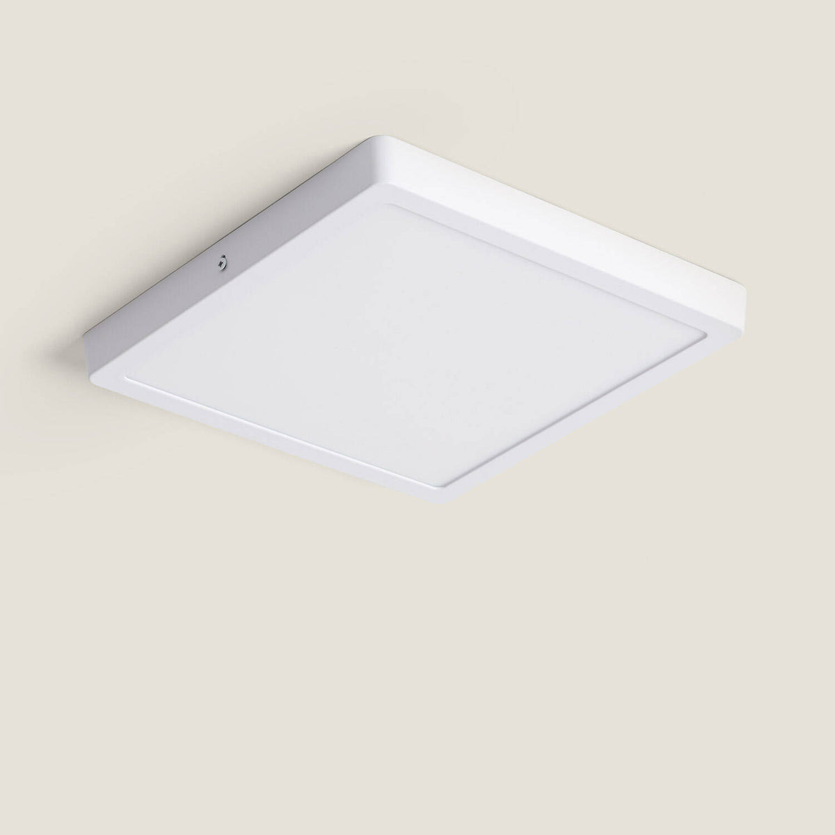 Plafón LED 24W Cuadrado Aluminio 280x280 mm Slim CCT Seleccionable Galán SwitchDimm