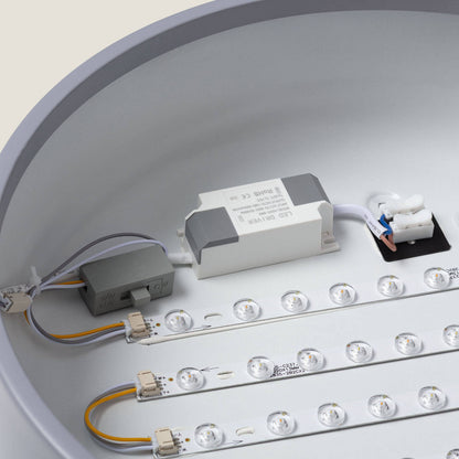 Plafón LED 24W Metal Ø350 mm CCT Seleccionable Eyelight
