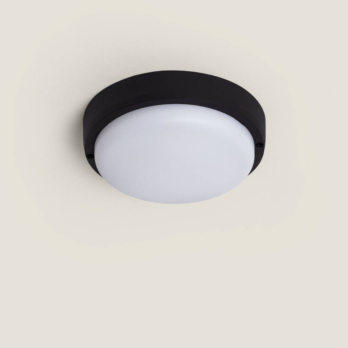 Plafón LED 25W Circular para Exterior Ø175 mm IP65 Hublot Black