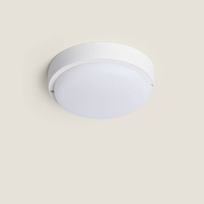 Plafón LED 25W Circular para Exterior Ø175 mm IP65 Hublot White