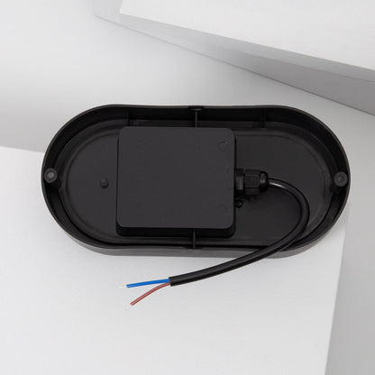 Aplique LED 25W Oval IP65 Hublot Black