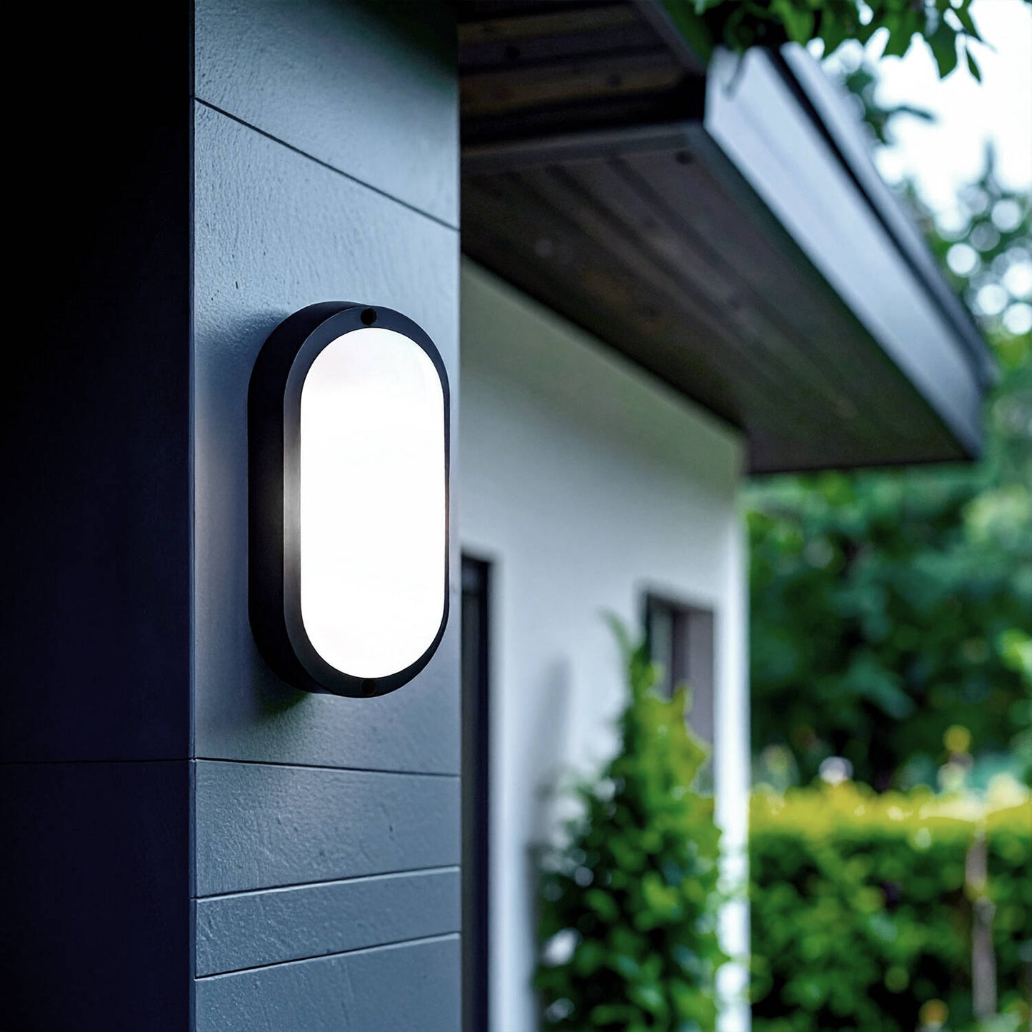 Aplique LED 25W Oval IP65 Hublot Black