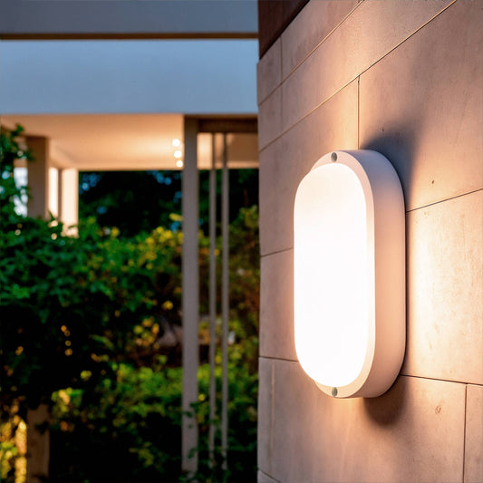 Aplique LED 25W Oval IP65 Hublot White