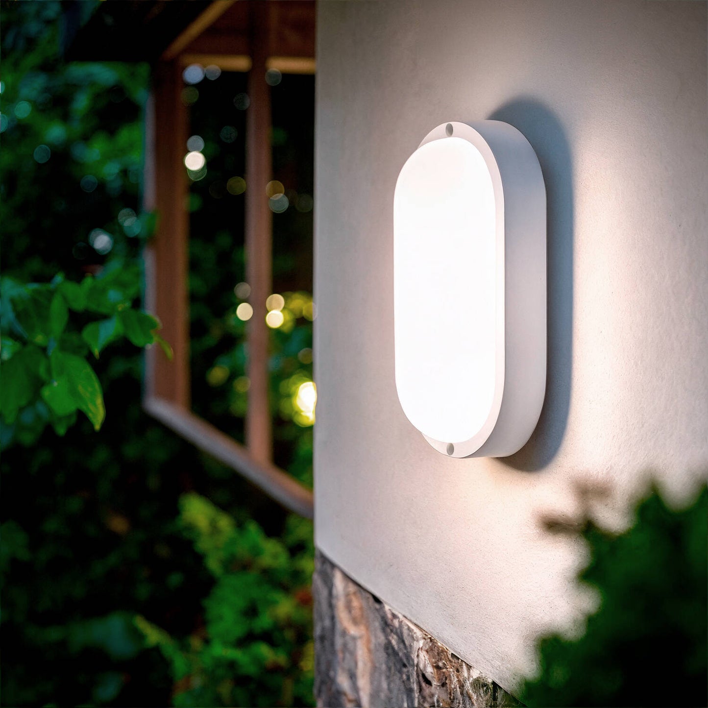 Aplique LED 25W Oval IP65 Hublot White