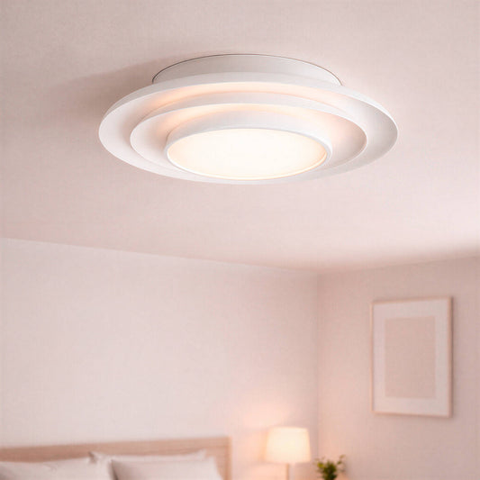Plafón LED 26W Circular Metal Ø400 mm CCT Seleccionable Handen Telmor