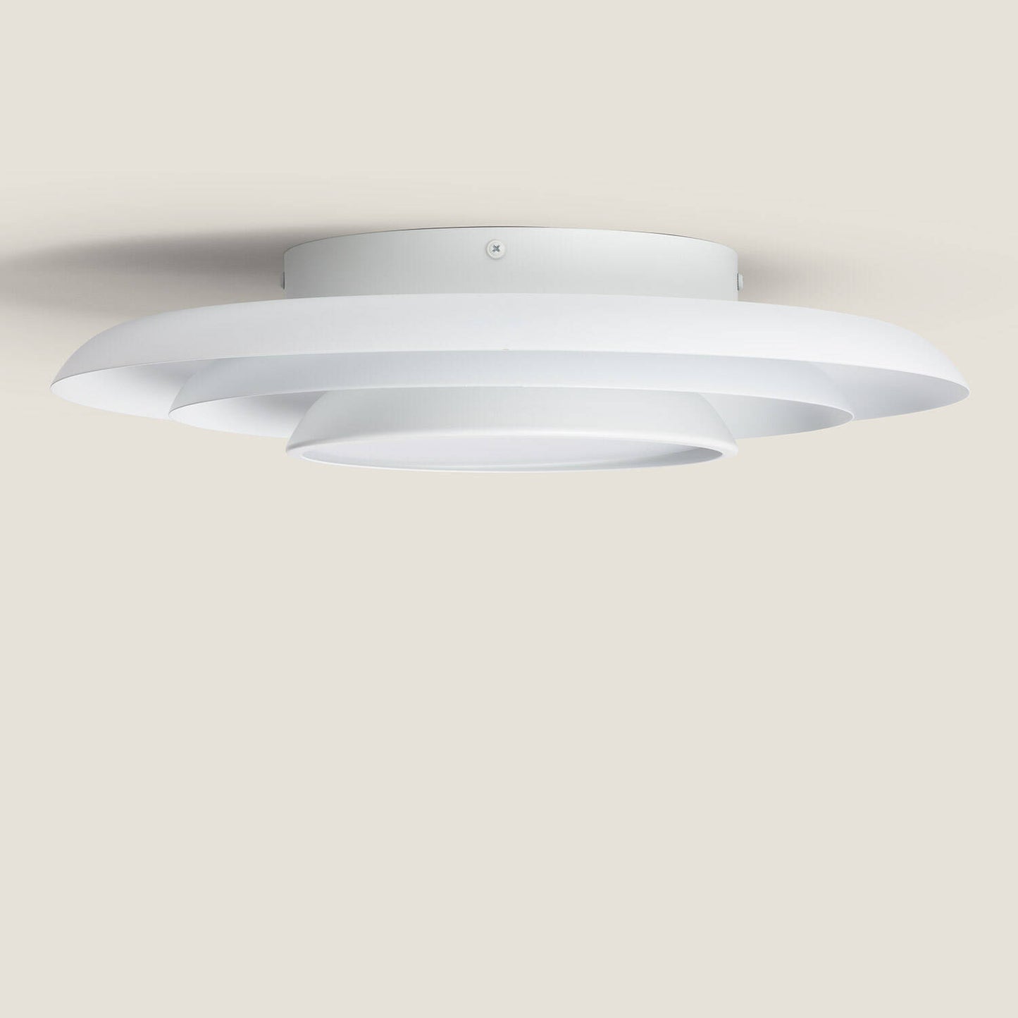 Plafón LED 26W Circular Metal Ø400 mm CCT Seleccionable Handen Telmor