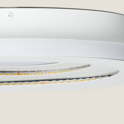 Plafón LED 28W Metal CCT Seleccionable Zarek Ø400 mm