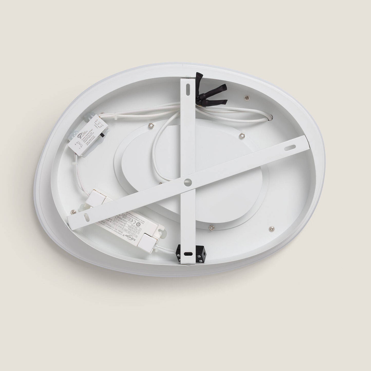Plafón LED 28W Metal CCT Seleccionable Zarek Ø400 mm
