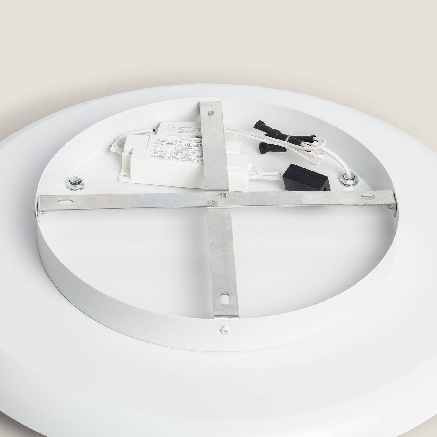 Plafón LED 32W Circular Metal Ø500 mm CCT Seleccionable Handen Telmor