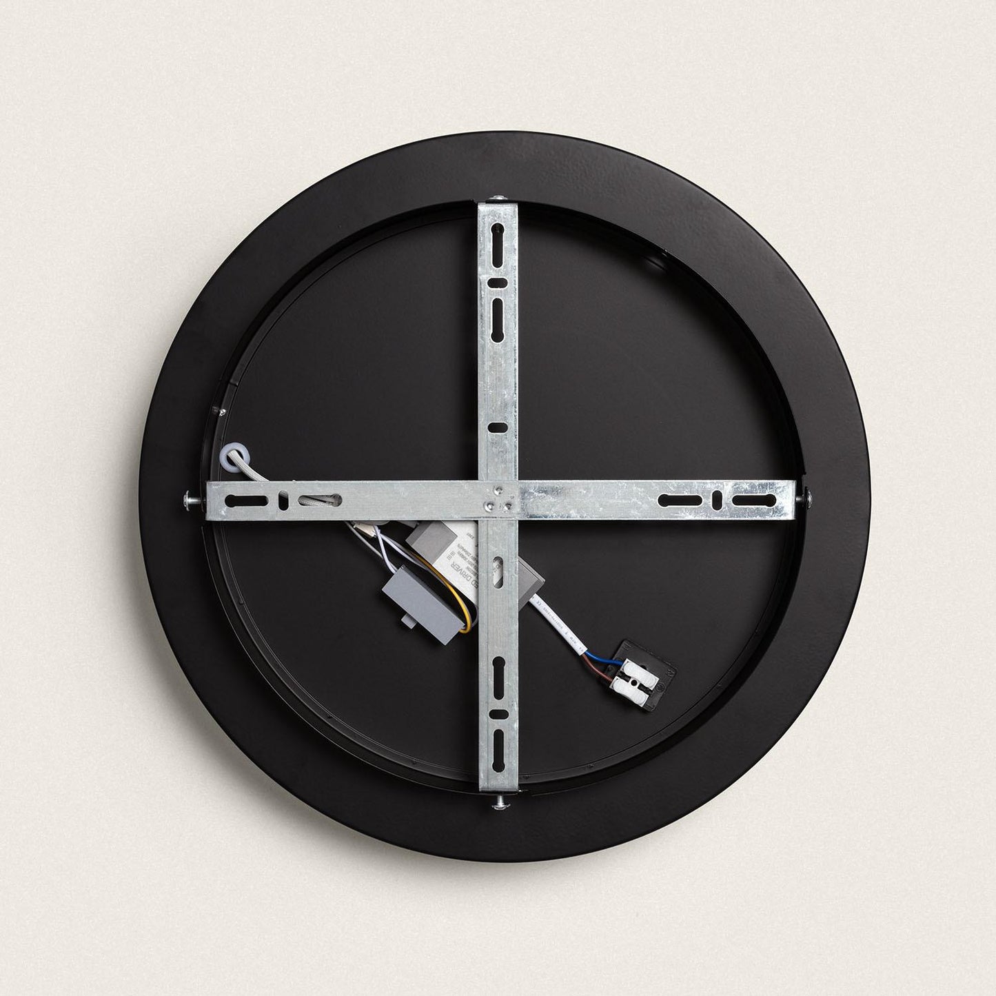 Plafón LED 30W Circular Aluminio Ø380 mm CCT Seleccionable Jacob